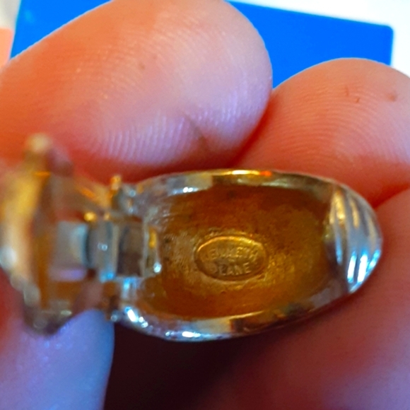 KENNETH JAY LANE EARRINGS Clip Dome  Leopard - Picture 3 of 3